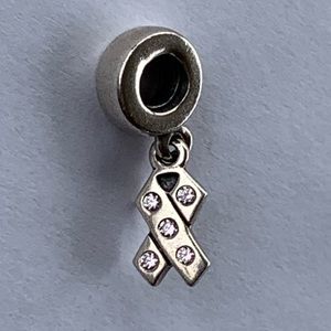 Pandora retired breast cancer awareness 925 sterling silver